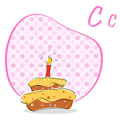 Image showing c for cake