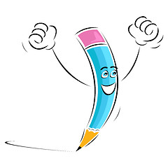 Image showing winning pencil