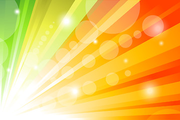 Image showing sunburst background