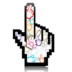 Image showing hand cursor