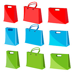 Image showing collection of shopping bag