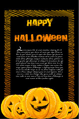 Image showing halloween card