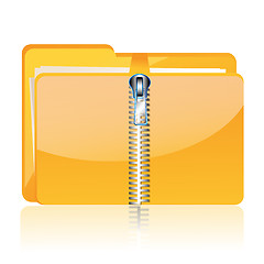 Image showing zipped folder