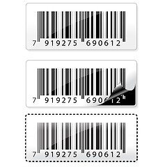 Image showing barcode sticker