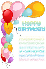 Image showing birthday card