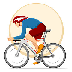 Image showing cyclist