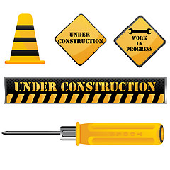 Image showing under construction icon