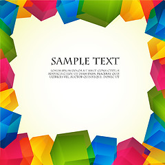 Image showing abstract vector background