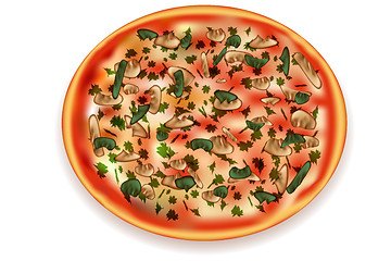 Image showing pizza