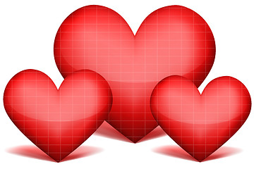 Image showing lovely hearts