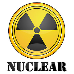 Image showing nuclear symbol