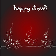 Image showing diwali card