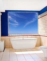 Image showing Bathtub view