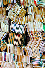 Image showing Books stack