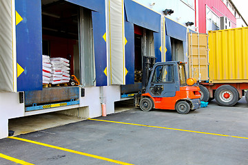 Image showing Forklift