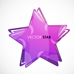 Image showing vector star