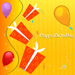 Image showing birthday card