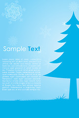 Image showing christmas card with sample text