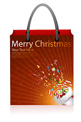 Image showing christmas bag