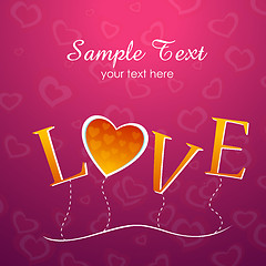 Image showing valentine card