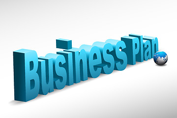 Image showing business plan text