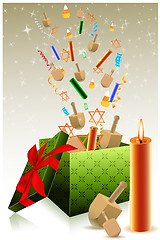 Image showing hanukkah gift box