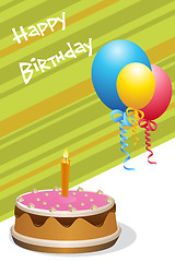 Image showing birthday card