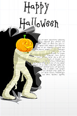 Image showing happy halloween  card