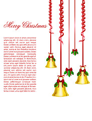 Image showing merry christmas card