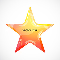 Image showing vector star