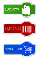 Image showing shopping tags