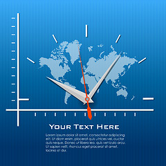 Image showing world clock