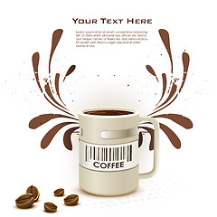 Image showing coffee card