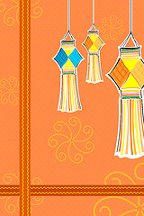 Image showing diwali card