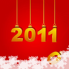 Image showing new year card