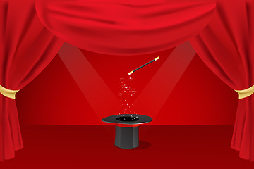 Image showing magic show