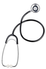 Image showing isolated stethoscope