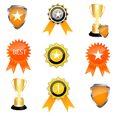 Image showing prize icons