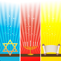 Image showing hanukkah card