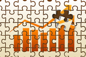 Image showing profit puzzle