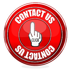 Image showing contact us button