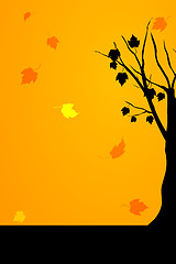 Image showing autumn card