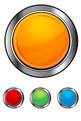 Image showing glossy buttons