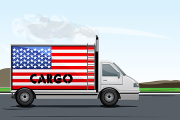 Image showing usa cargo