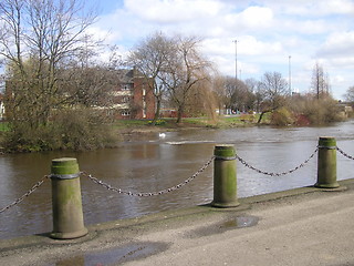 Image showing across the river