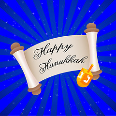 Image showing hanukkah card