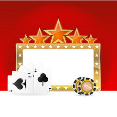 Image showing casino icons