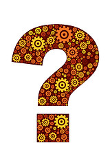 Image showing question mark icon