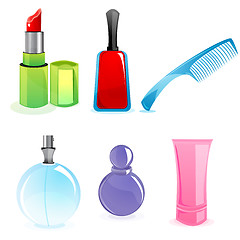 Image showing cosmetics set