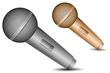 Image showing mic icons